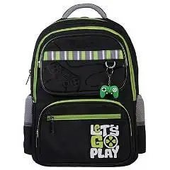 Рюкзак жесткокар.Hatber COOL-LET'S GO PLAY-40х29х17см,2 отд,5 к, фото №1
