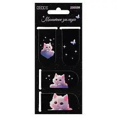 Закладка магнитная "Dream Cat" 4шт 25*55мм, фото №1