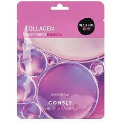 Маска д/л ткан Consly Daily Solution с морским коллагеном, 25мл, фото №1