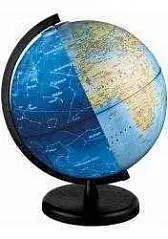 Интерактивный глобус "ДЕНЬ И НОЧЬ" с двойной картой 250мм. с под, фото №1