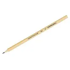 Карандаш ч/г Красин "Конструктор" 2М (2B) шестигран., заточен., фото №1