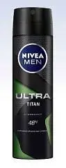 Део-спрей Nivea Men Ultra TITAN 150мл, фото №1