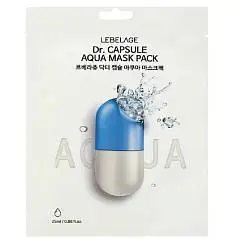 Маска д/л ткан LEBELAGE Dr. Capsule с гиалуроновой кислотой, 25м, фото №1