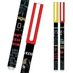 Ручка гелевая пиши-стирай "deVENTE. Cyber" 0,5 мм, синяя, фото №1