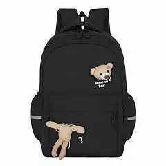 Рюкзак молодежный MERLIN M106 черный, фото №1