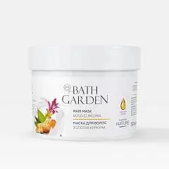 Маска Bath Garden Универсал питательн Золотая куркума 500мл, фото №1