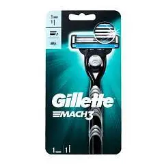 Станок муж Gillette Mach3, 1 касс, фото №1