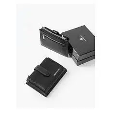 Портмоне муж. Di Gregorio нат.кожа, черный, фото №1