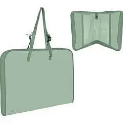 Папка д/худ А3 широк,49см, текстиль, внут карман, мятная deVENTE, фото №1