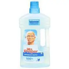 Средство для пола "Mr.Proper" 1 л Бережная уборка, фото №1