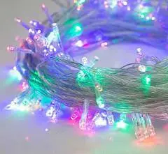 Гирлянда эл. LED-200-220V, 20м, силикон, 8 р, мульти, фото №1