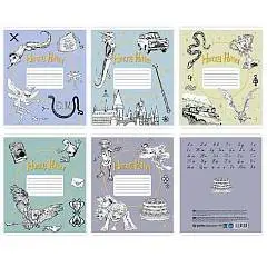 Тетрадь 18л ЛИНИЯ "Гарри Поттер" тиснение, фото №1