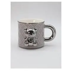 Кружка «Silver bear», grey (400 ml), фото №1