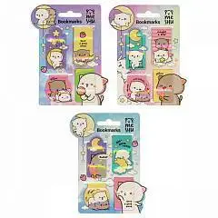 Закладки магнитные д/книг "Cute kittens"  с блестками, 4шт, фото №1