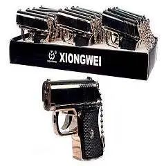 Брелок пистолет фонарик лазер, фото №1