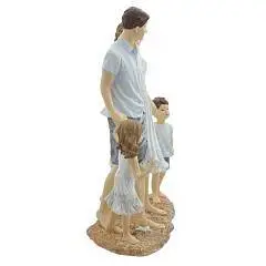 Фигурка декоративная "Семья" д18 ш8,5 в23см, фото №1