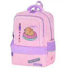 Рюкзак BRAUBERG STAR 1 отд 5 карм Capybara роз 40x29x13см, фото №1