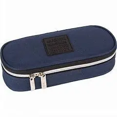 Пенал deVENTE Uno Navy 21x8x5см овальный, фото №1