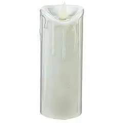 Изделие декоративное с подсв "Свеча" L6,5 W6 H15 см, фото №1