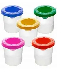 Стакан-непроливайка стакан круглый, ассорти, фото №1