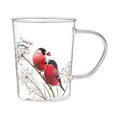 Кружка "Снегири" 460 мл, фото №1