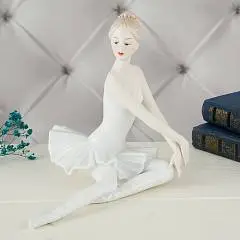 Фигурка Балерина, 19*16*13 см фарфор, фото №1