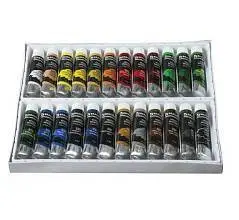 Набор красок акр худ BRAUBERG ART CLASSIC 24цв 12мл, туб, фото №1