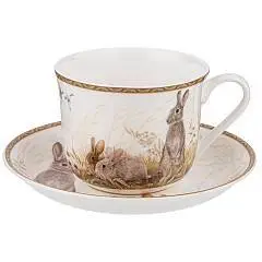 Чайная пара "Охота" 500 мл, фото №1