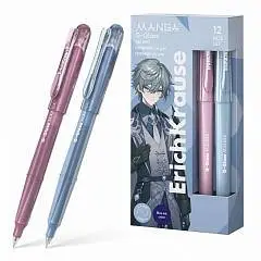 Ручка гелевая EK G-Glass Stick Manga 0.5,мм, синяя, фото №1