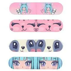 Закладка магнитная "Anime Girl" 4шт 25*55, фото №1