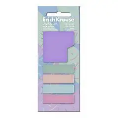 Закладки самоклеящиеся EK Manga, 4x12x45мм, 1х45x45 мм, 100л, фото №1