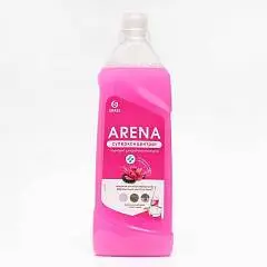 Средство д/пола с полирующим эффектом Arena 1л Цветущий лотос, фото №1