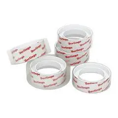 Клейкая лента канцелярская 19мм*33м, прозрачная, фото №1