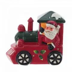 Фигурка декоративная "Поезд" с подсв.(АААх3,не прилаг)L17 W11 H1, фото №1