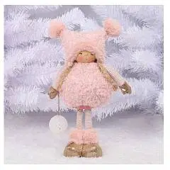 Кукла Девочка с шаром 32см светодиодное ЛЬДИНКА 217508 розовый, фото №1