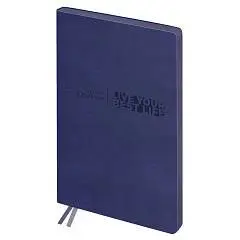 Ежедневник недат А6+ "Waltz. Blue" мягкая обложка, фото №1