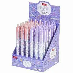 Ручка шариковая автомат. Fleur, 0,7мм, синяя, на масл.основе, фото №1