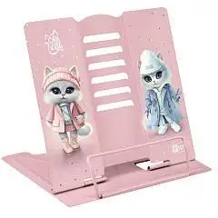 Подставка д/книг и учебников ГОРОДСКИЕ КОШЕЧКИ,чёрный металл, фото №1