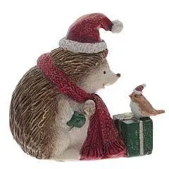 Фигурка декоративная "Ёжик", L10 W5,5 H8,5 см, фото №1