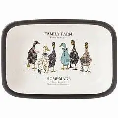 Блюдо FAMILY FARM прямоугольное 24х16х5см, фото №1