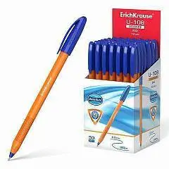 Ручка шариковая EK U-108 Orange Stick 1.0, Ultra Glide, красная, фото №1