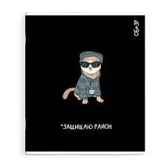 Тетрадь предметная 48л «КОТЫ МЕМЫ» ОБиЗР, фото №1