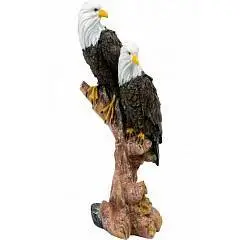 Орлы два на коряге высота 33cм бронза, фото №1