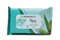 Салфетки влажные д/интим. гиг. BioCos SPA Intime алое 15 шт, фото №1