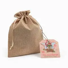 Мешок подарочный Волшебного Нового года 20*30 см, фото №1