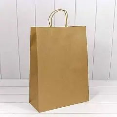 Пакет подарочный Крафт 33*45*15см, фото №1