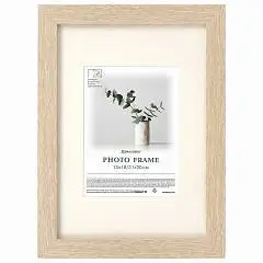 Рамка "Ambassador" МДФ белая 21*30см с паспарту 13*18см, фото №1