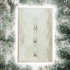 Набор подвесок, Darlens «Бабочки», 3 шт, 12 см, с зажимом, фото №1