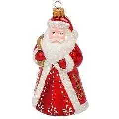 Ёлочное украшение "Дед Мороз большой",  h-14 см, фото №1