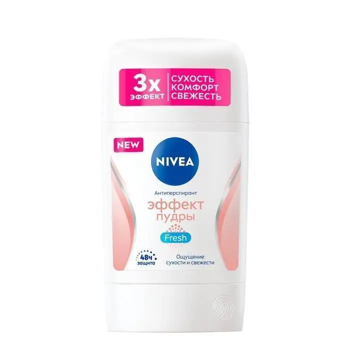 Део-стик Nivea Эффект пудры fresh 50мл, фото №1